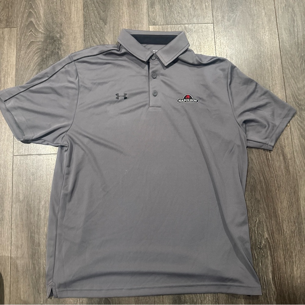 Under Armour Charcoal Polo Shirt